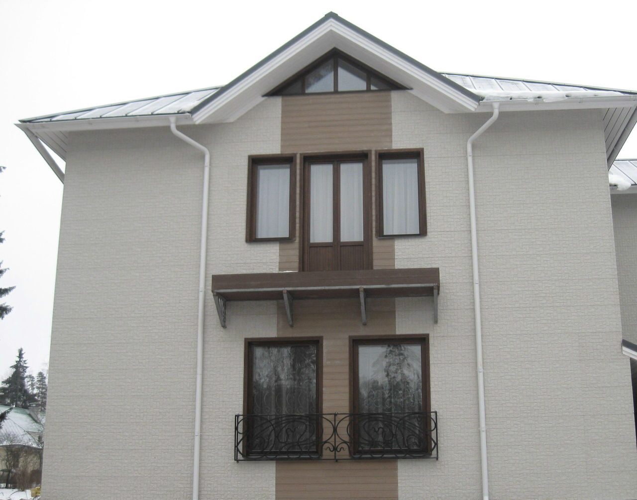 Асбестовые панели для фасада дома